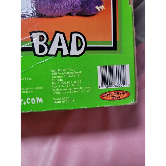 VTG Spin Master Toys 'Don't Free Freddy!' Talking and Moving Monster Plush NOS - Picture 9 of 9